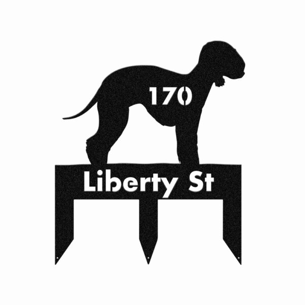 Bedlington Terrier Metal Sign