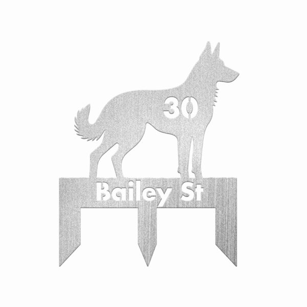 Belgian Malinois Metal Sign - Image 3