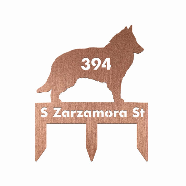 Belgian Tervuren Metal Sign - Image 3