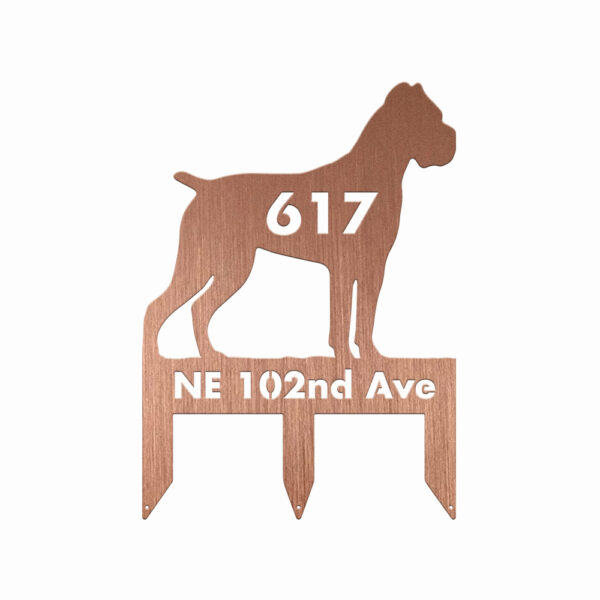 Cane Corso II Dog Metal Sign - Image 3