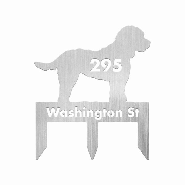 Custom Cockapoo Dog Metal Sign - Image 3