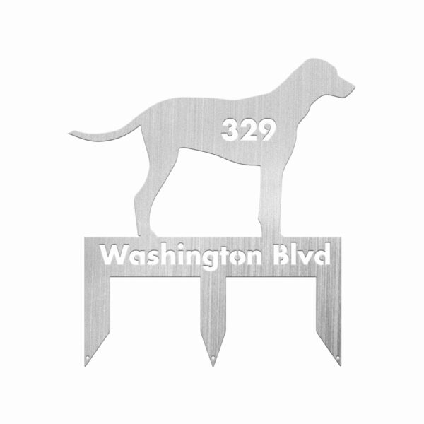 Custom Dalmatian Dog Metal Sign - Image 2
