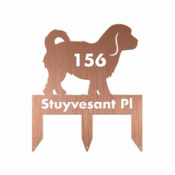 Cavachon Dog Metal Sign - Image 3