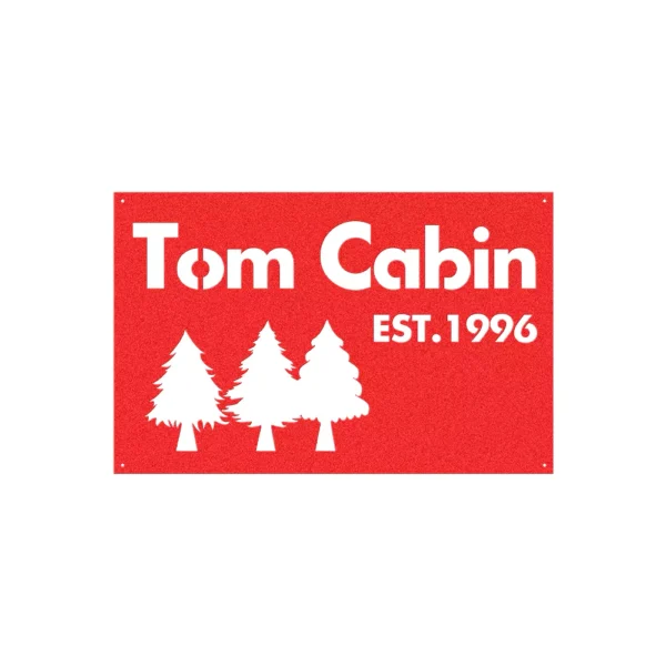 Personalized Cabin Metal sign - Image 2