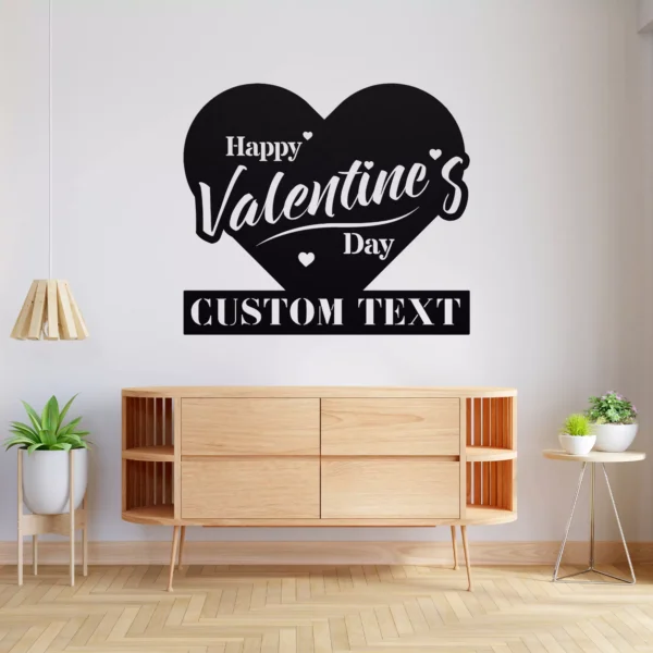 Customized Heart Metal Sign - Image 3