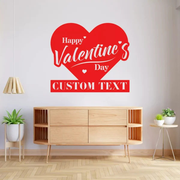 Customized Heart Metal Sign - Image 2