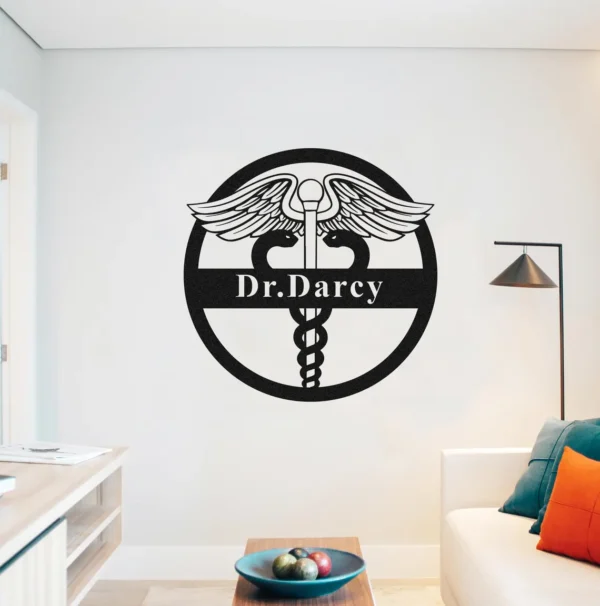 Personalized Doctor Wall Decor