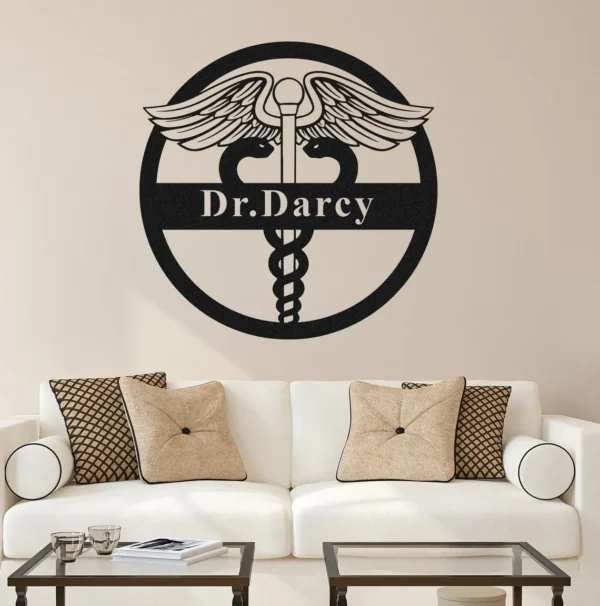 Personalized Doctor Wall Decor - Image 2