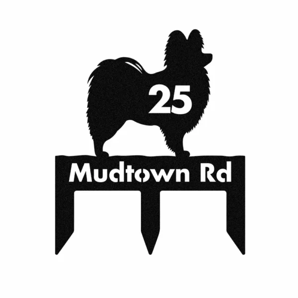 Custom Pomeranian Metal Sign
