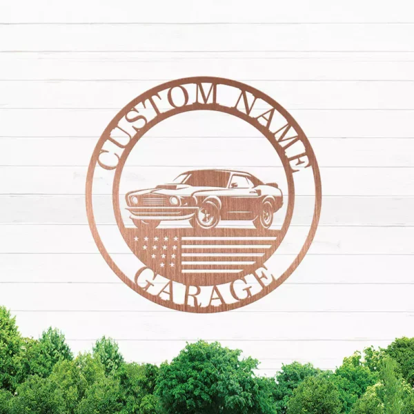 Custom Car Metal Sign - Image 5