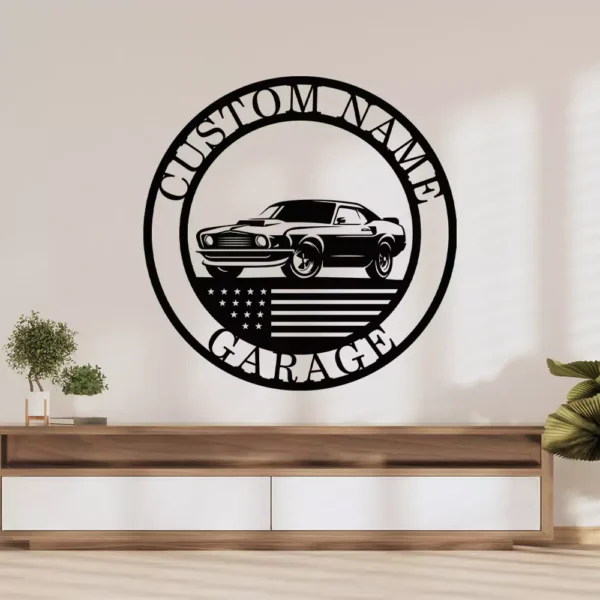 Custom Car Metal Sign - Image 3