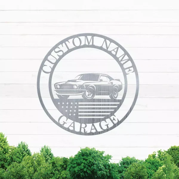 Custom Car Metal Sign - Image 2