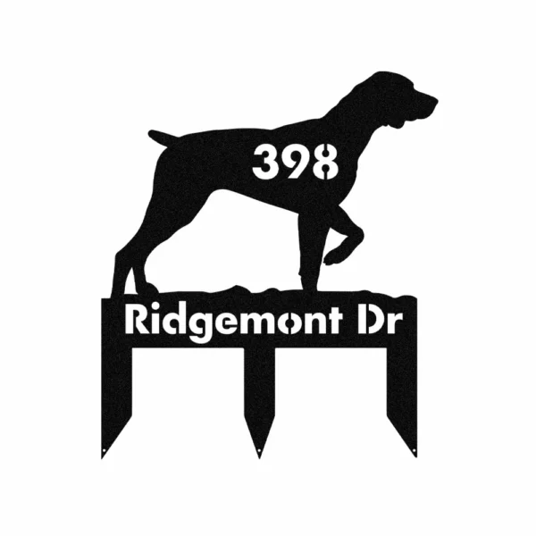 Custom German Shorthaired Pointer Metal Sign