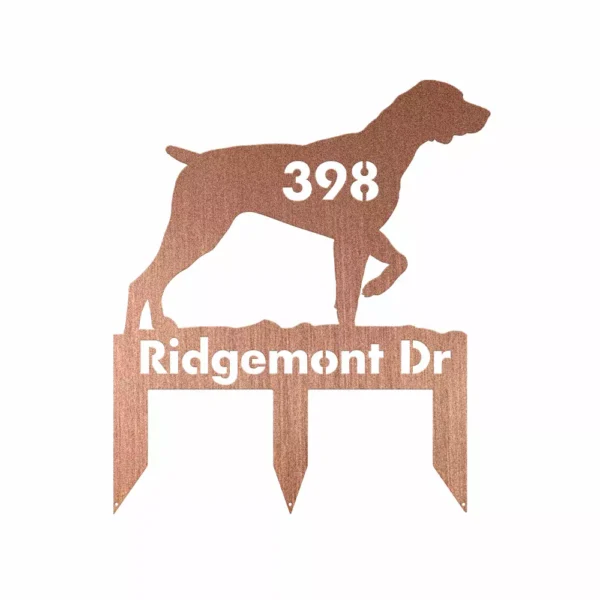 Custom German Shorthaired Pointer Metal Sign - Image 3