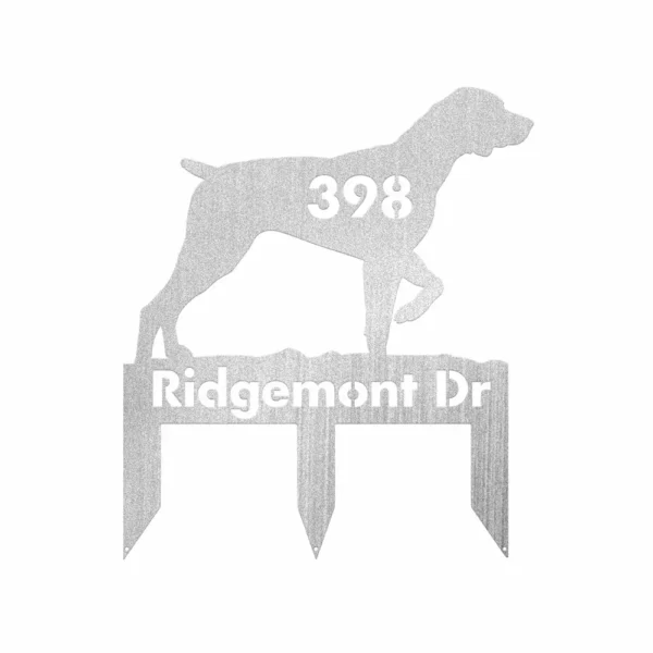 Custom German Shorthaired Pointer Metal Sign - Image 2