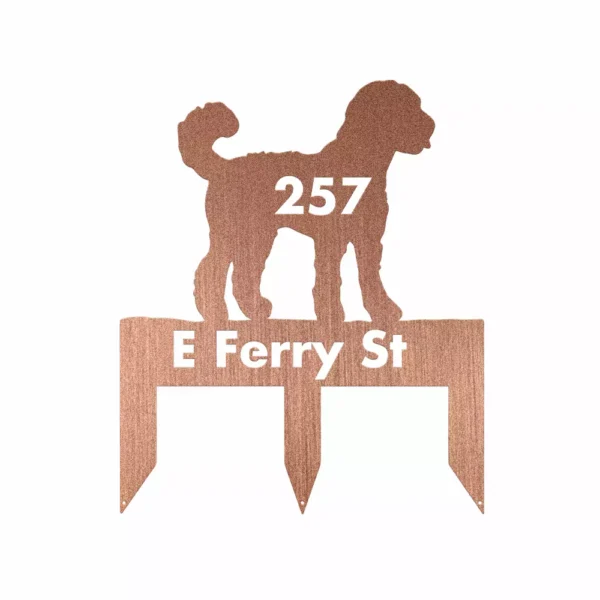 Golden Doodle Metal Sign - Image 3