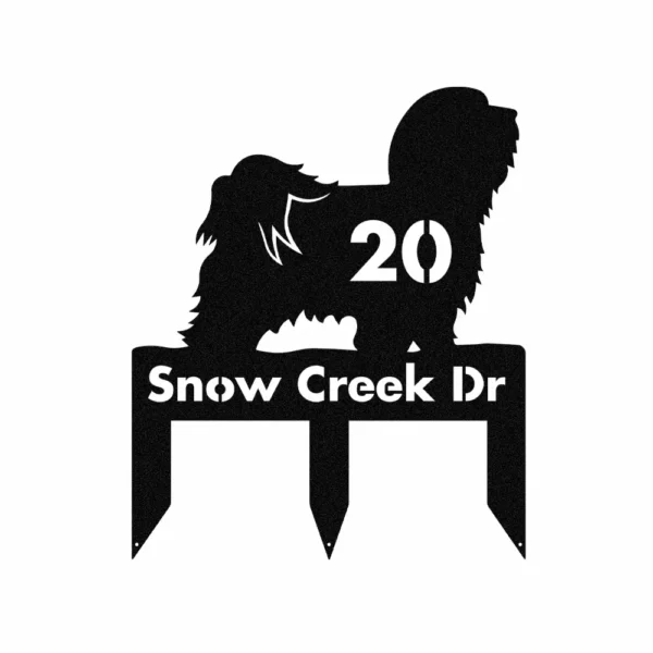 Personalized Havanese Metal Sign