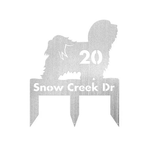 Personalized Havanese Metal Sign - Image 2