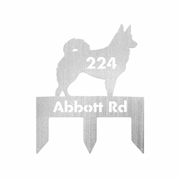 Personalized Icelandic Sheepdog Metal Sign - Image 3
