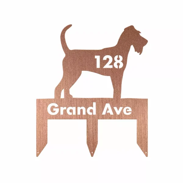 Personalized Irish Terrier Metal Sign - Image 3