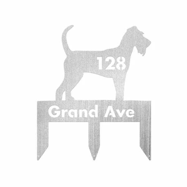 Personalized Irish Terrier Metal Sign - Image 2