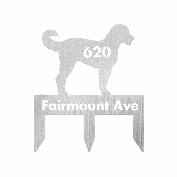 Personalized Labradoodle Metal Sign - Image 2