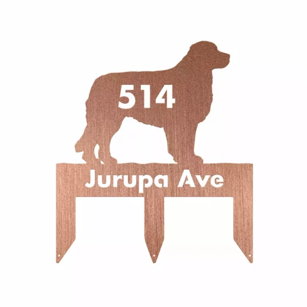 Personalized Leonberger Metal Sign - Image 3