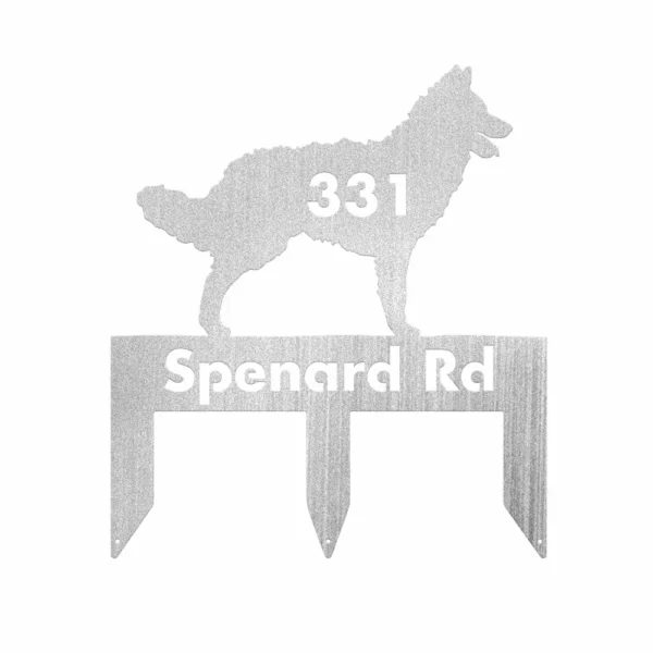 Personalized Mudi Dog Metal Sign - Image 2