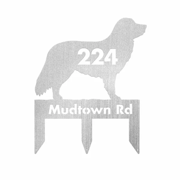 Custom Nova Scotia Duck Tolling Retriever Dog Metal Sign - Image 2