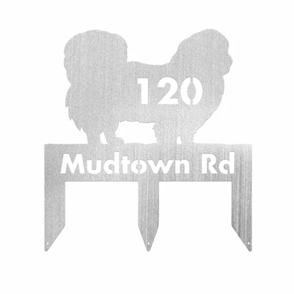 Custom Pekinese Metal Sign - Image 2