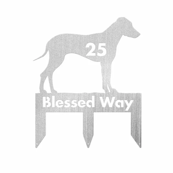 Custom Rhodesian Ridgeback Metal Sign - Image 2