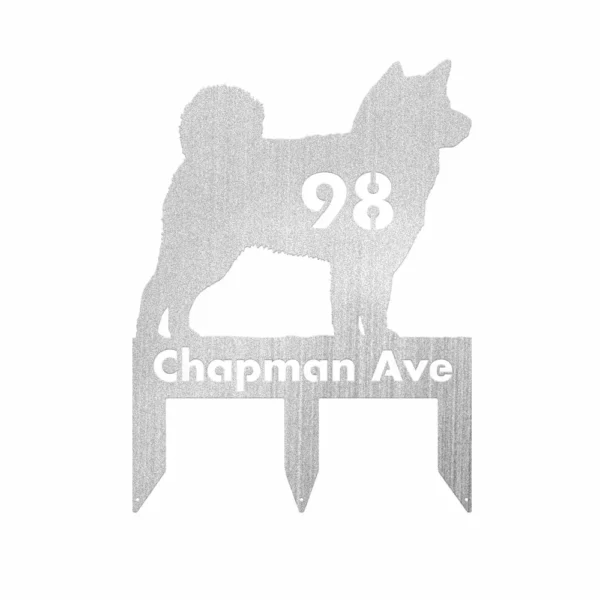 Custom Shiba Inu Metal Sign - Image 2