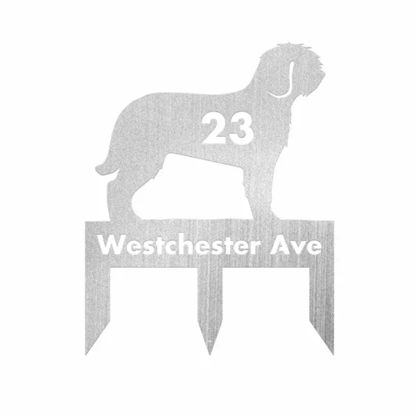 Custom Spanish Water Dog Metal Sign - Image 2