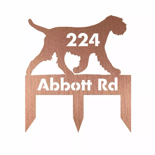 Custom Spinone Italiano Metal Sign - Image 2