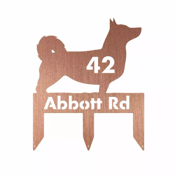 Custom Swedish Vallhund Metal Sign - Image 3