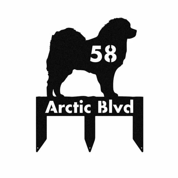 Custom Tibetan Mastiff Metal Sign