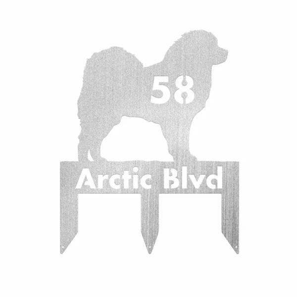 Custom Tibetan Mastiff Metal Sign - Image 2