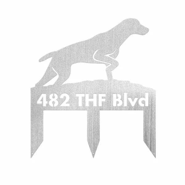 Custom Weimaraner Metal Sign - Image 2
