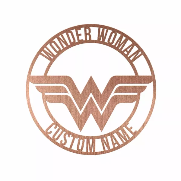Wonder Woman Metal Sign - Image 3